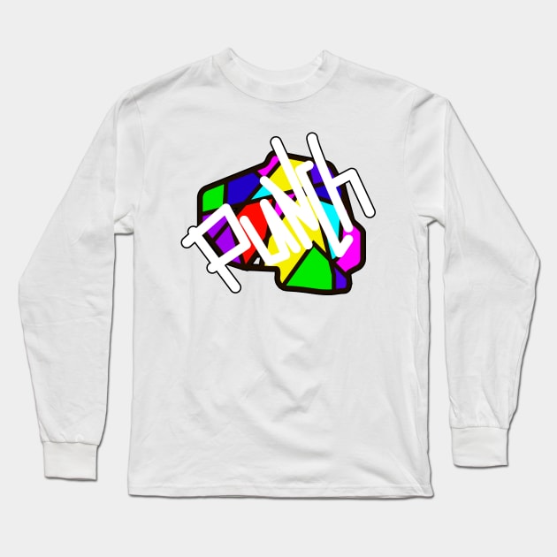 Punch Long Sleeve T-Shirt by Avistin